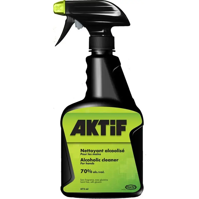 Laboratoire Hygienex - AKTIF Alcoholic Hand Cleaner - 473 ml