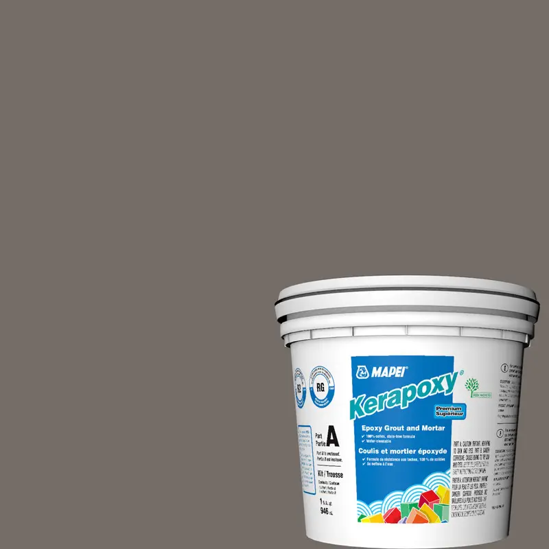 Mapei - Kerapoxy Kit Premium Epoxy Grout #5009 Gray 946 mL