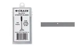 Crain Stripper Blades 3-15/16" x 9/16" x 4" for no. 350-360 (Pack of 100)