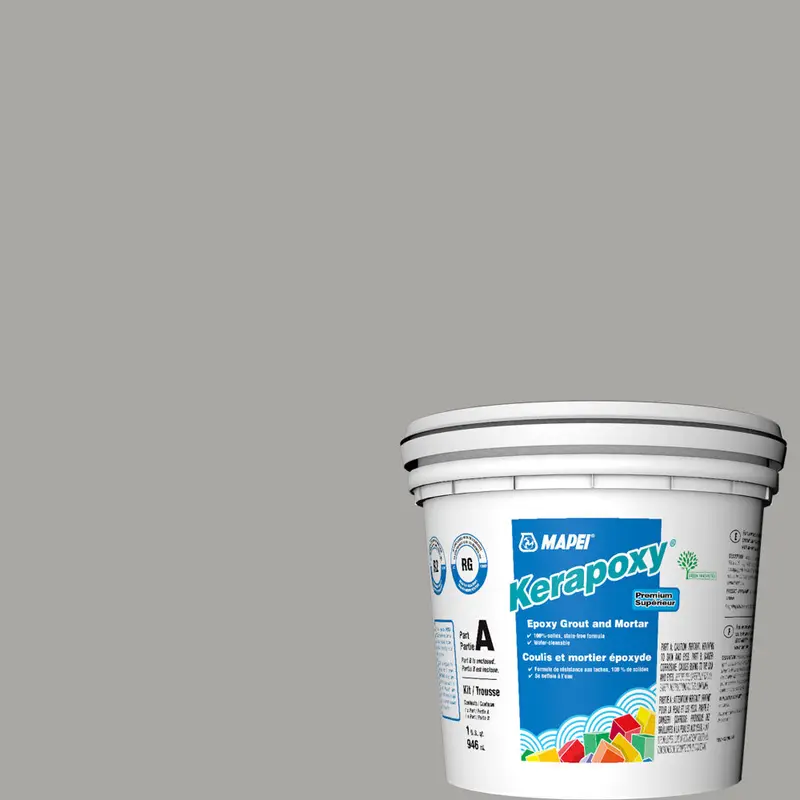 Mapei - Kerapoxy Kit Premium Epoxy Grout #5027 Silver 946 mL