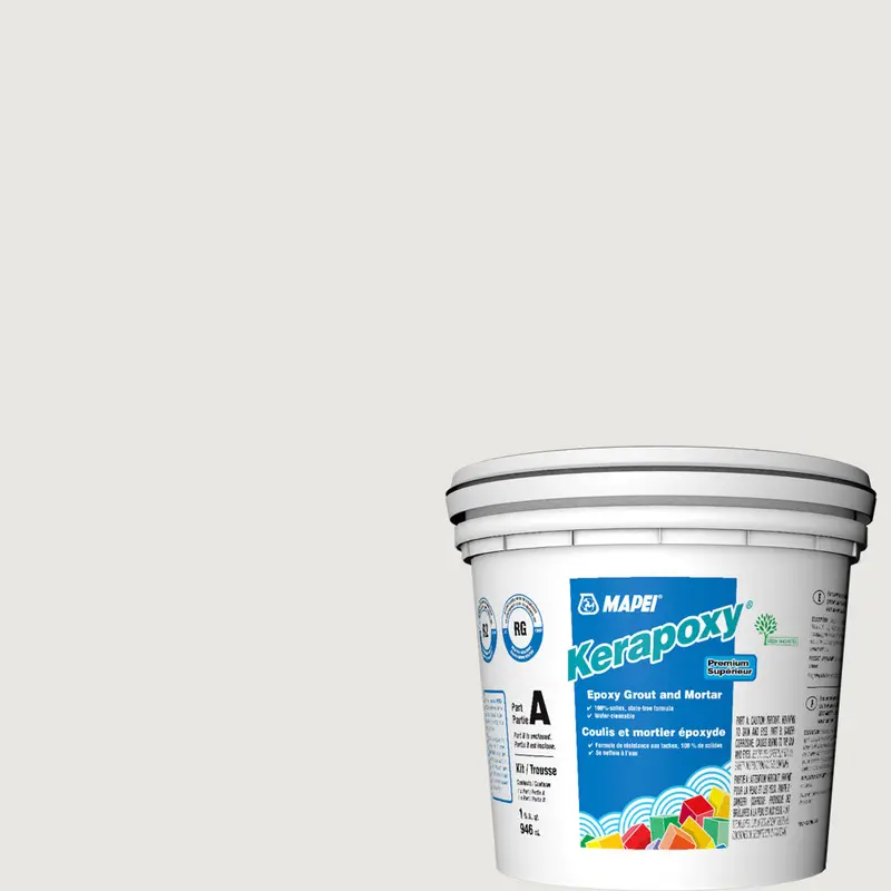 Mapei - Kerapoxy Kit Premium Epoxy Grout #5038 Avalanche 946 mL