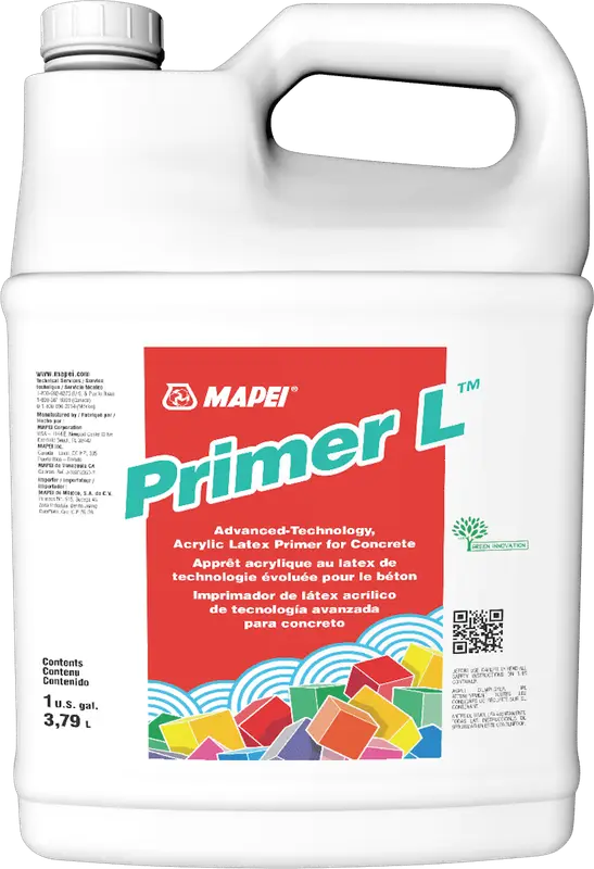 Mapei - Primer L Advanced-Technology Acrylic Latex Primer for Concrete - 3.79 L