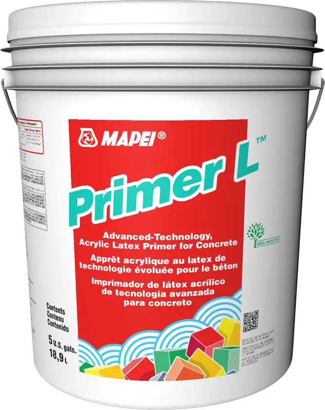 Mapei - Primer L Advanced-Technology Acrylic Latex Primer for Concrete - 18.9 L