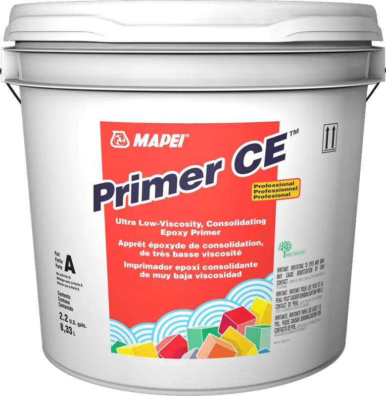 Mapei - Primer CE Ultra Low-Viscosity Consolidating Epoxy Primer Part A - 8.33 L