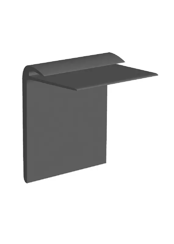 Core Flooring - Vinyl Stair Nose #06 Almond - 2-1/8" (54.1 mm) x 1-3/8" x 12'