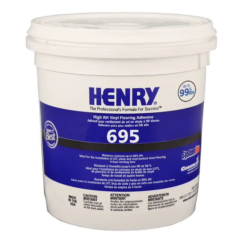 Henry - 695 High RH Vinyl Flooring Adhesive - 946 mL