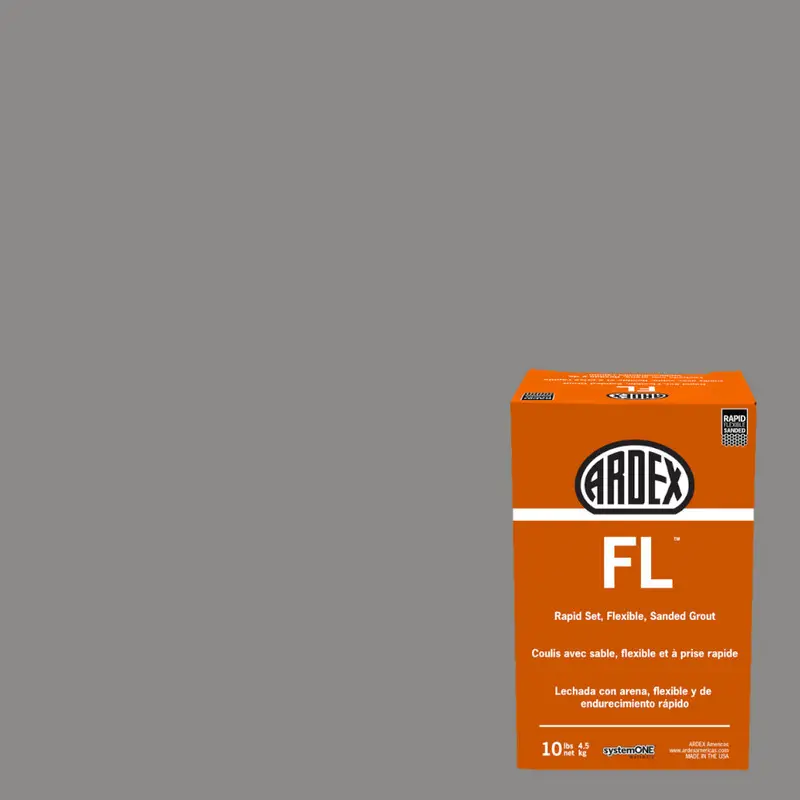 Ardex - FL Rapid-Set Flexible Sanded Grout - Battleship #43 - 10 lb