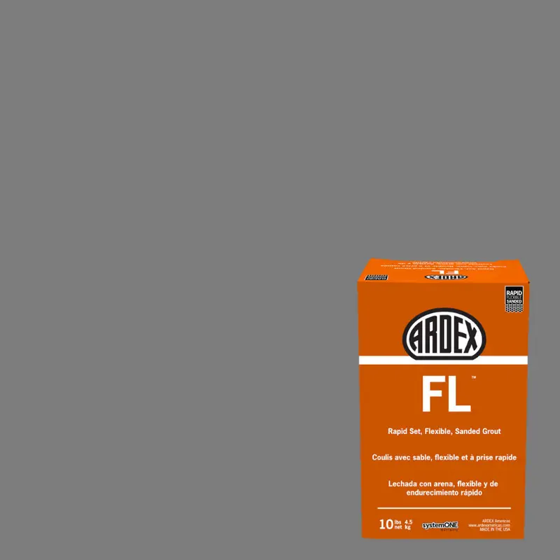 Ardex - FL Rapid-Set Flexible Sanded Grout - Raw Steel #44 - 10 lb