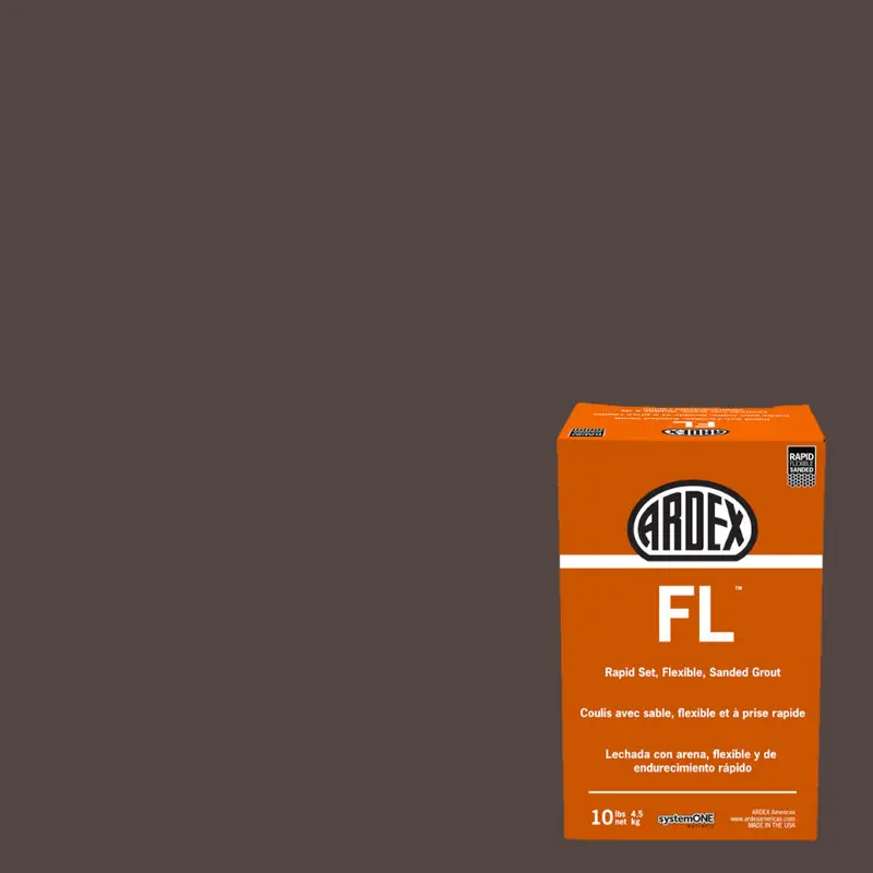 Ardex - FL Rapid-Set Flexible Sanded Grout - Dark Walnut #48 - 10 lb