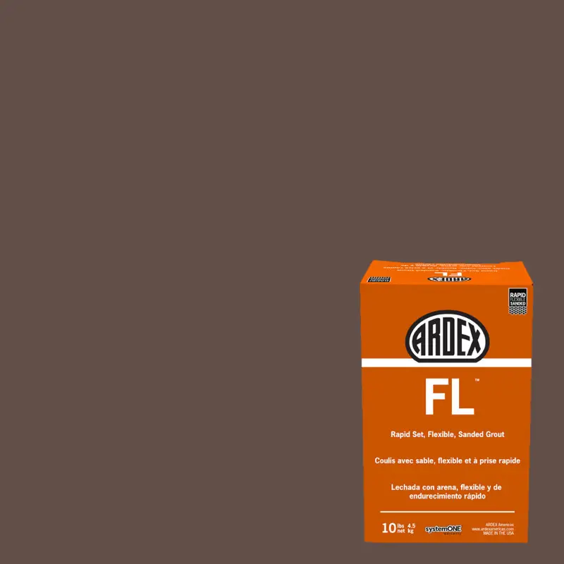 Ardex - FL Rapid-Set Flexible Sanded Grout - Molasses #49 - 10 lb