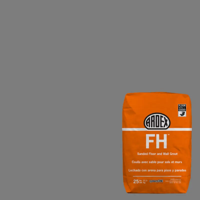 Ardex - FH Sanded Floor & Wall Grout - Raw Steel #44 - 25 lb