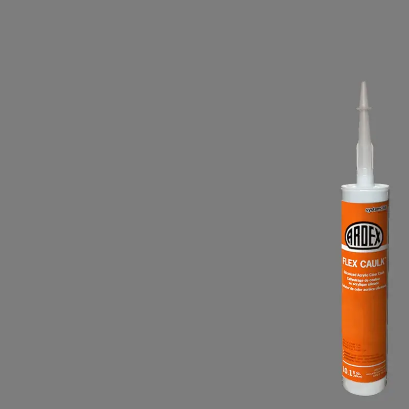 Ardex - FLEX Siliconized Acrylic Color Caulk - Raw Steel #44 - 310 mL