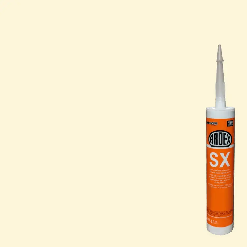 Ardex - SX 100% Silicone Sealant for Tile & Stone - Natural Bone #36 - 10.1 oz