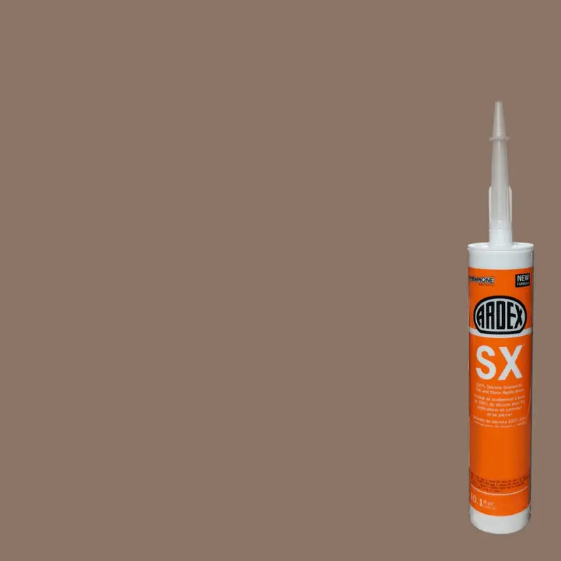 Ardex - SX 100% Silicone Sealant for Tile & Stone - Mocha Latte #40 - 10.1 oz