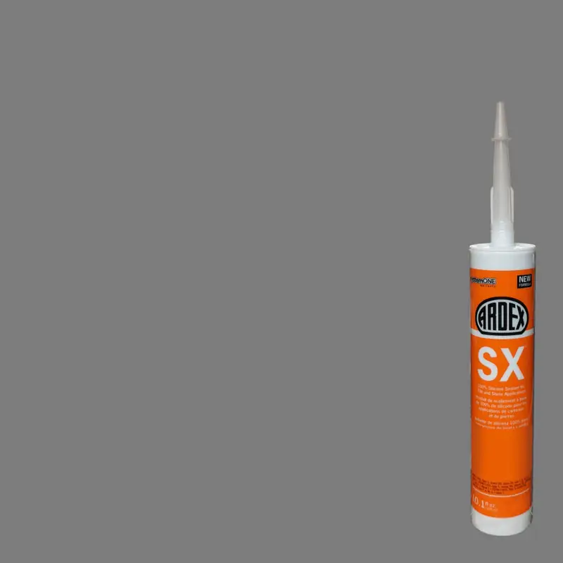 Ardex - SX 100% Silicone Sealant for Tile & Stone - Raw Steel #44 - 10.1 oz