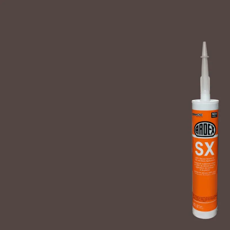 Ardex - SX 100% Silicone Sealant for Tile & Stone - Dark Walnut #48 - 10.1 oz
