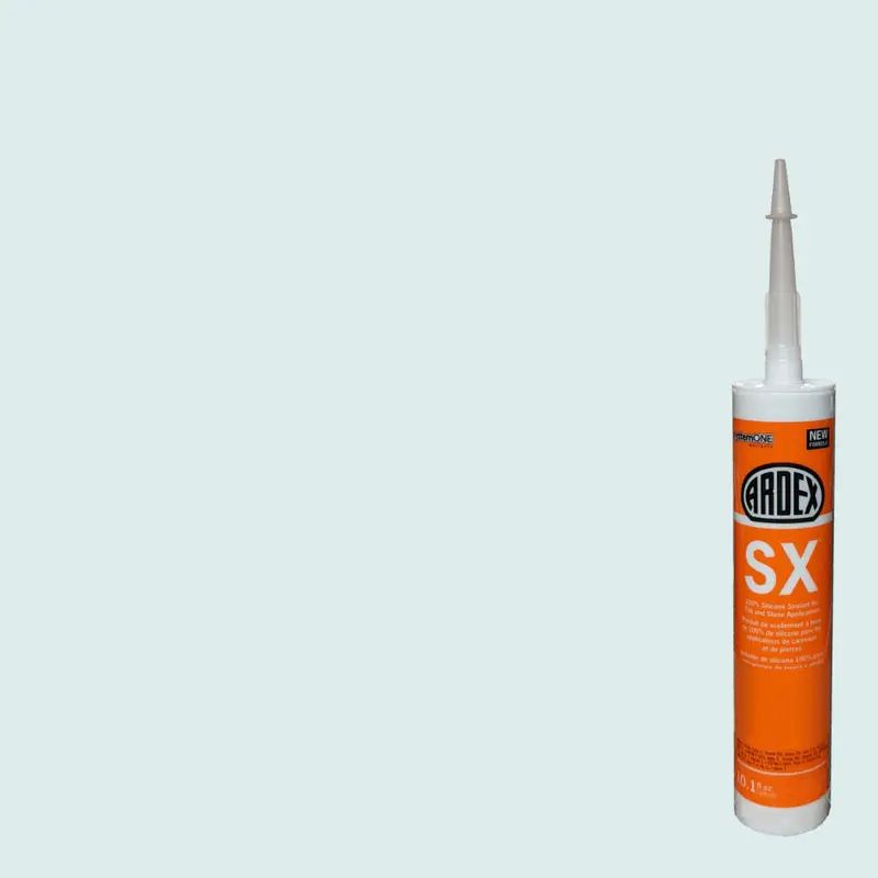 Ardex - SX 100% Silicone Sealant for Tile & Stone - Misty Blue #50 - 10.1 oz