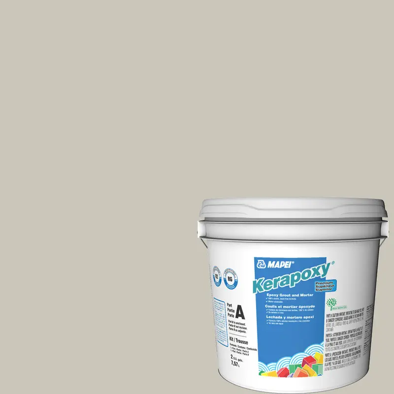 Mapei Kerapoxy Kit Premium Epoxy Grout #01 Alabaster 7.57 L