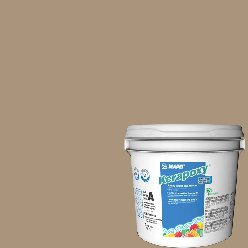 Mapei Kerapoxy Kit Premium Epoxy Grout #05 Chamois 7.57 L