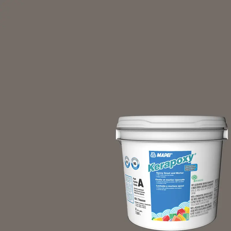 Mapei Kerapoxy Kit Premium Epoxy Grout #09 Grey 7.57 L