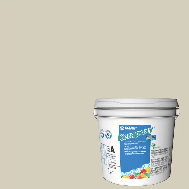 Mapei Kerapoxy Kit Premium Epoxy Grout #14 Biscuit 7.57 L
