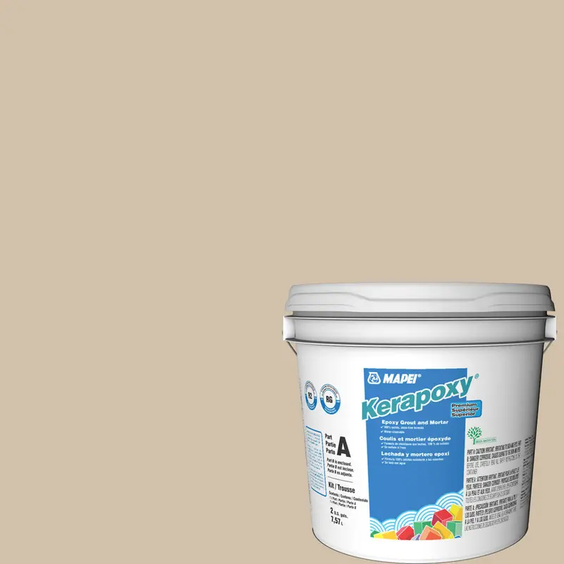 Mapei Kerapoxy Kit Premium Epoxy Grout #15 Bone 7.57 L