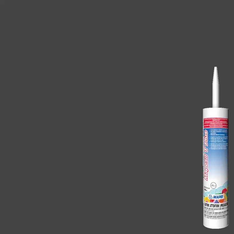 Mapei - Mapesil T Plus Silicone Sealant #5010 Black 299 ml