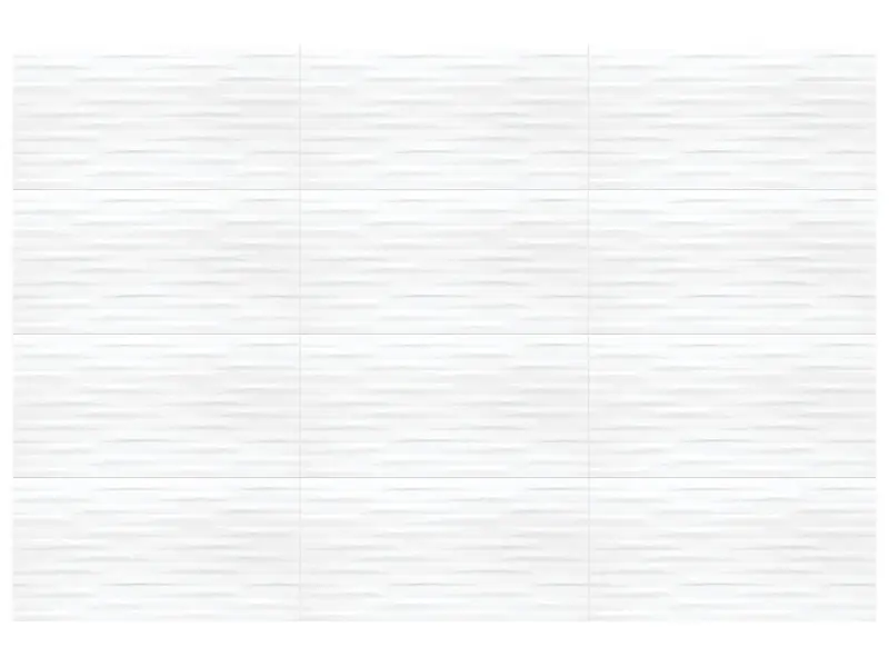 Anatolia Wall Tiles Linea White Modulation Glossy 12" x 24"