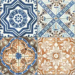 Anatolia - Ceramic Tiles Marrakesh Color Mix Glossy 8" x 8"