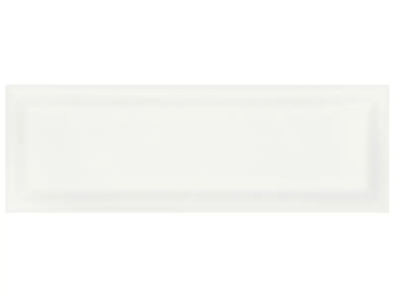 Anatolia - Wall Tile Soho Canvas White Glossy 4" x 12"