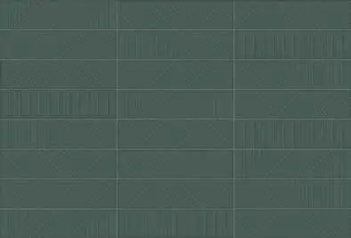 Anatolia Wall Tiles Geometra Emerald Glossy Maze 3" x 12"