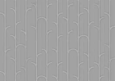 Anatolia Wall Tiles Geometra Charcoal Glossy Ivy 3" x 12"