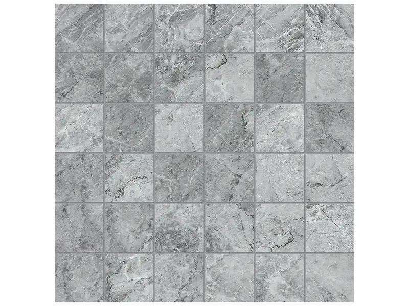 Anatolia - Ceramic Mosaic Malena Carbon Matte 2" x 2"