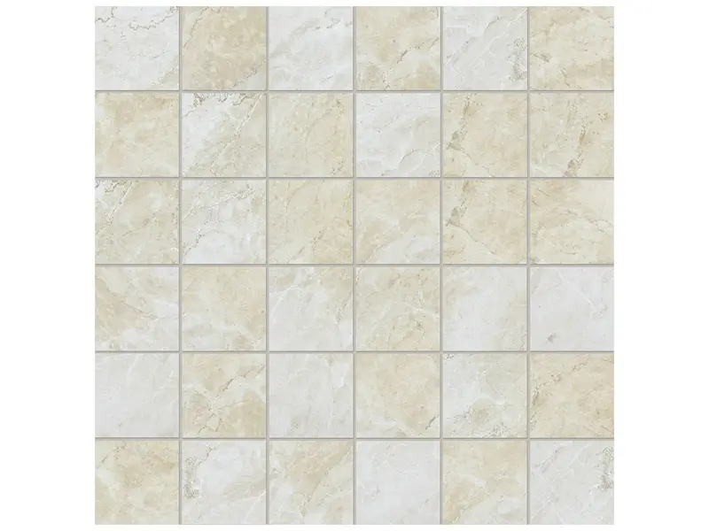 Anatolia - Ceramic Mosaic Malena Ivory Matte 2" x 2"