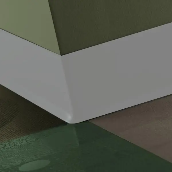Tarkett - Baseworks Thermoset Rubber (Type TS) - TSB TA5 TOE 6" #TA5 Colonial Grey - Wall Base 100'