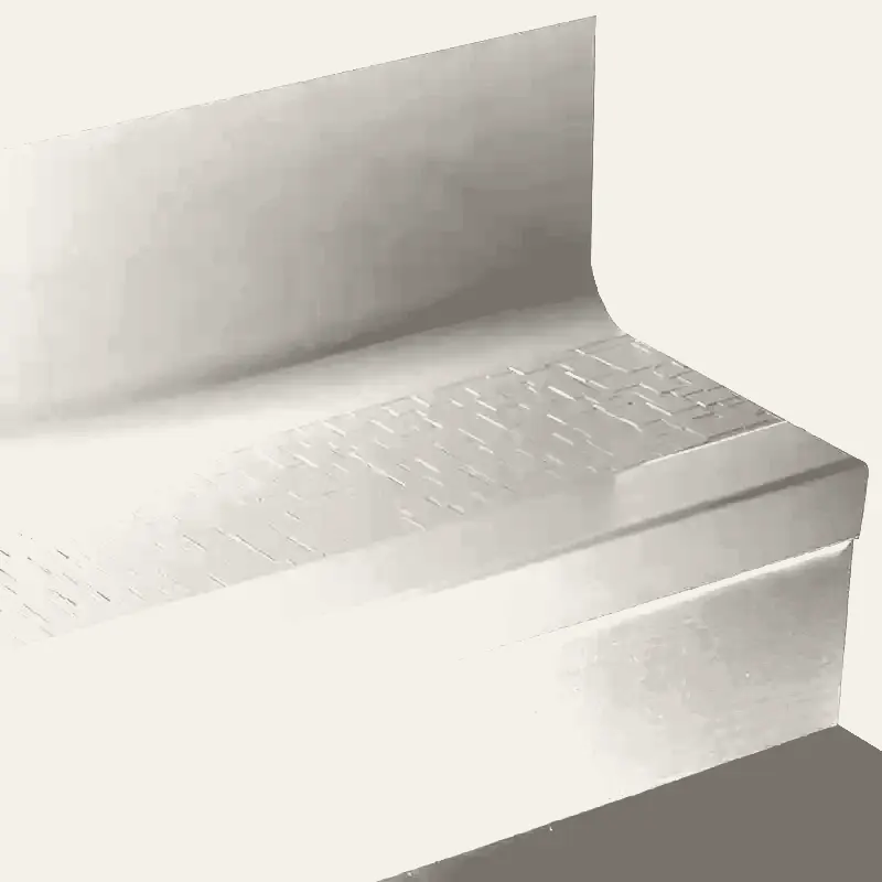 Angle Fit Rubber Stair Tread with Integrated Riser - CUBTR 29 SQ Cubis #29 Moon Rock No Insert 36"
