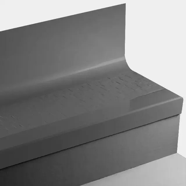 Angle Fit Rubber Stair Tread with Integrated Riser - CUBTR 63 SQ Cubis #63 Burnt Umber No Insert 36"