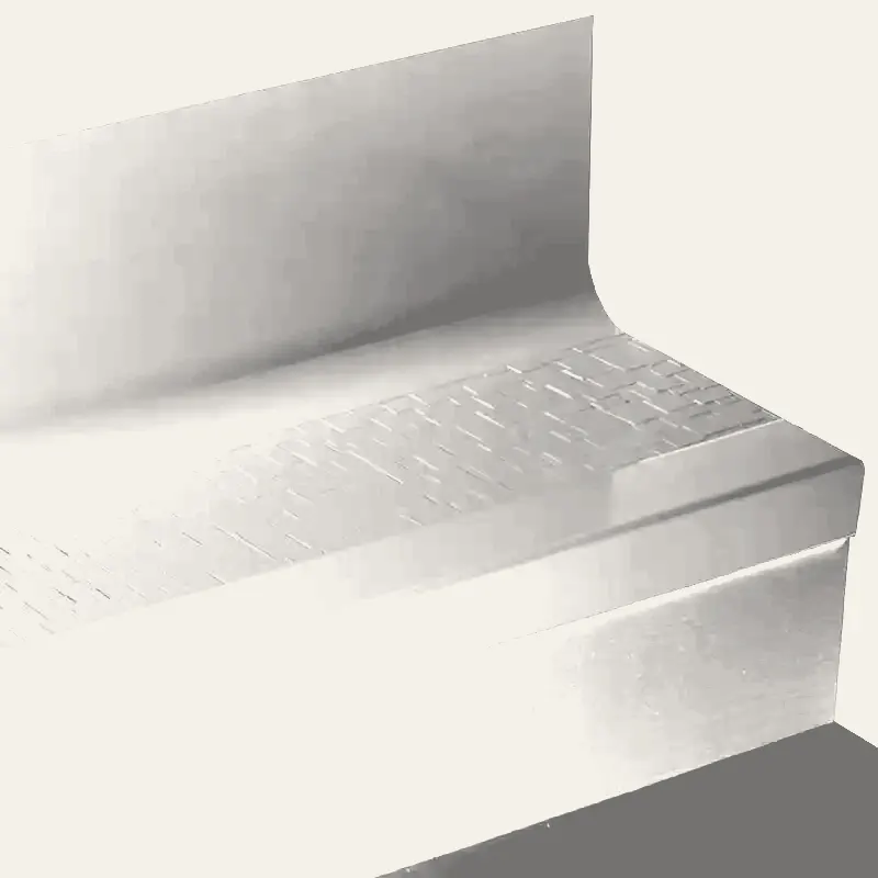 Angle Fit Rubber Stair Tread with Integrated Riser - CUBTR 48 SQ Cubis #48 Grey No Insert 54"