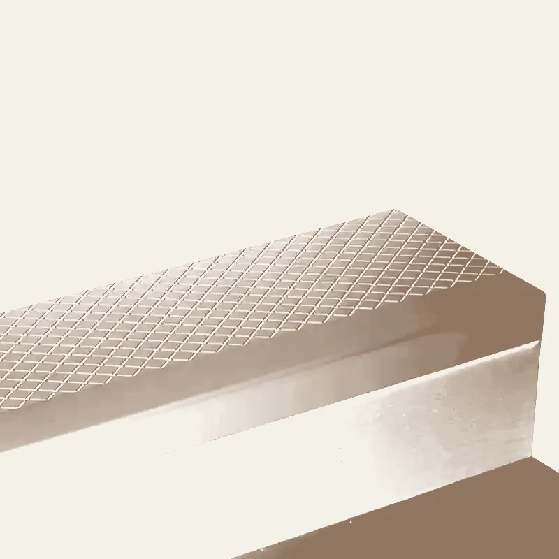 Angle Fit Rubber Stair Tread - CNN 45 SQ Diamond #45 Sandalwood No Insert 36"