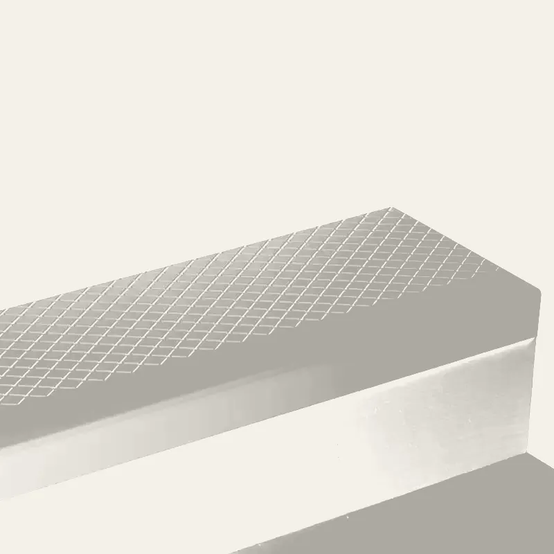 Angle Fit Rubber Stair Tread - CNN 469 SQ Diamond #469 Mystify No Insert 48"