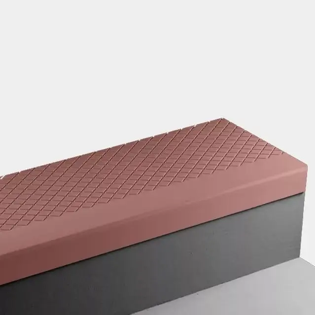 Angle Fit Rubber Stair Tread - CNN TG8 SQ Diamond #TG8 Spicy Chip No Insert 60"