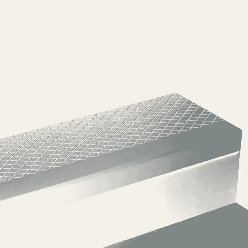 Angle Fit Rubber Stair Tread - CNN 28 SQ Diamond #28 Medium Grey No Insert 72"