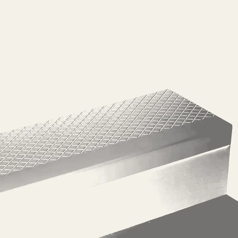 Angle Fit Rubber Stair Tread - CNN 48 SQ Diamond #48 Grey No Insert 72"