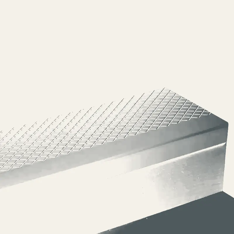 Angle Fit Rubber Stair Tread - CNN 72 SQ Diamond #72 Harbour No Insert 72"