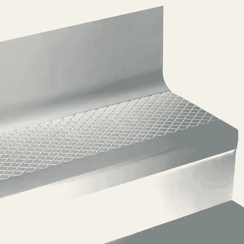 Angle Fit Rubber Stair Tread with Integrated Riser - CNNTR 28 SQ Diamond #28 Medium Grey No Insert 60"