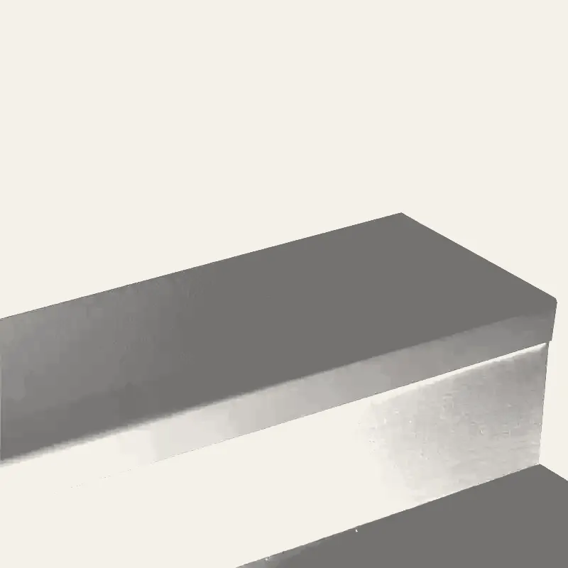 Angle Fit Rubber Stair Tread - HMNT 48 SQ Hammered #48 Grey No Insert 48"