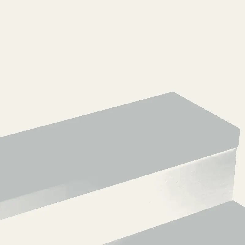 Angle Fit Rubber Stair Tread - HMNT 21 SQ Hammered #21 Platinum No Insert 60"