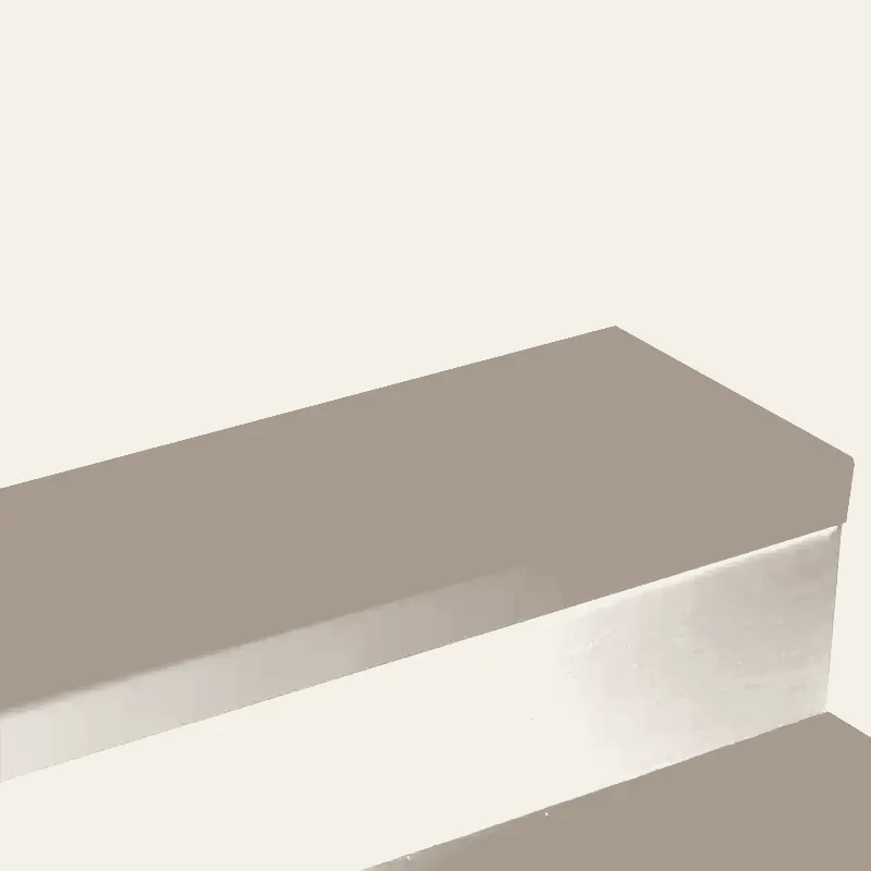 Angle Fit Rubber Stair Tread - HMNT 121 SQ Hammered #121 Cement No Insert 108"