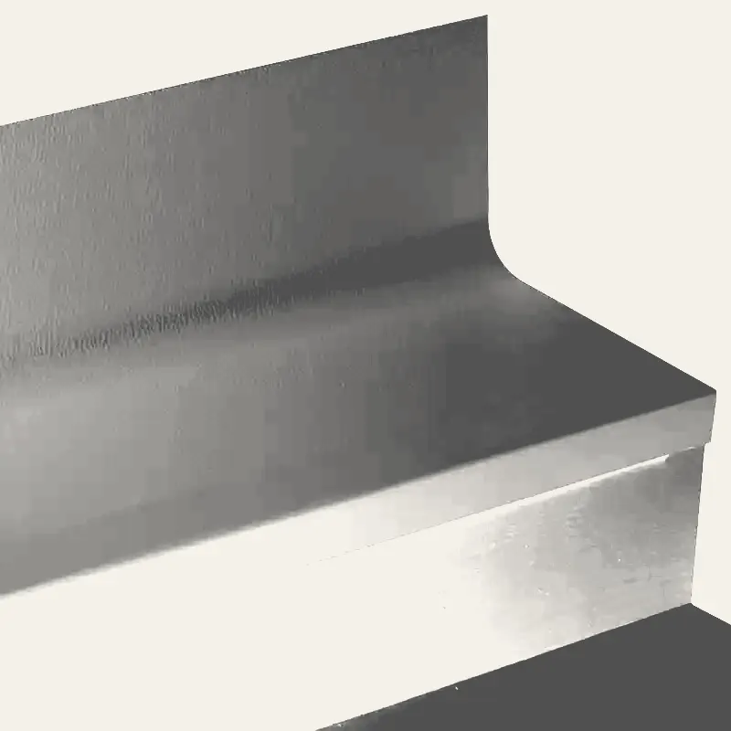 Angle Fit Rubber Stair Tread with Integrated Riser - HNTR 63 SQ Hammered #63 Burnt Umber No Insert 96"