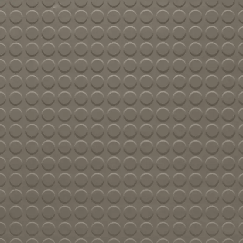 Tarkett - Rubber Tile Solid Color RT 150 1/8 RD 24X24 Raised Round #150 Wetlands - 24" x 24"